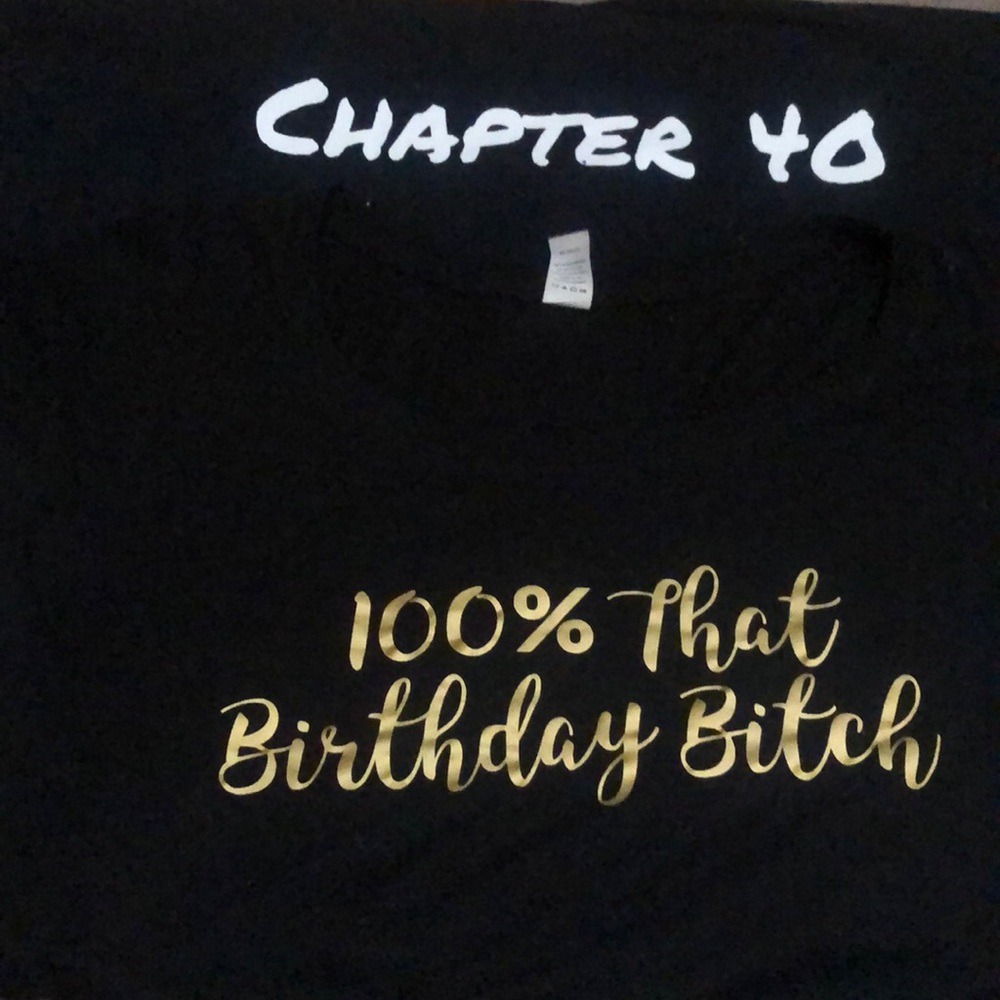 2/$30 40th Birthday Couple Shirts